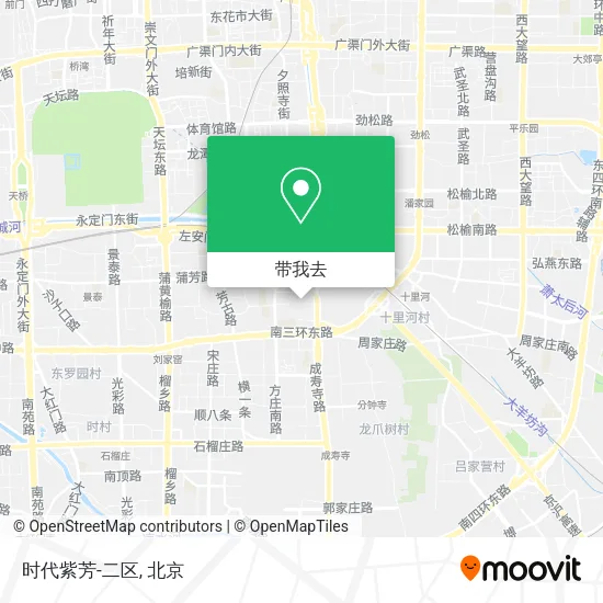 时代紫芳-二区地图
