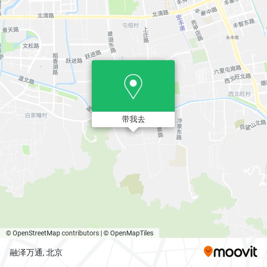 融泽万通地图