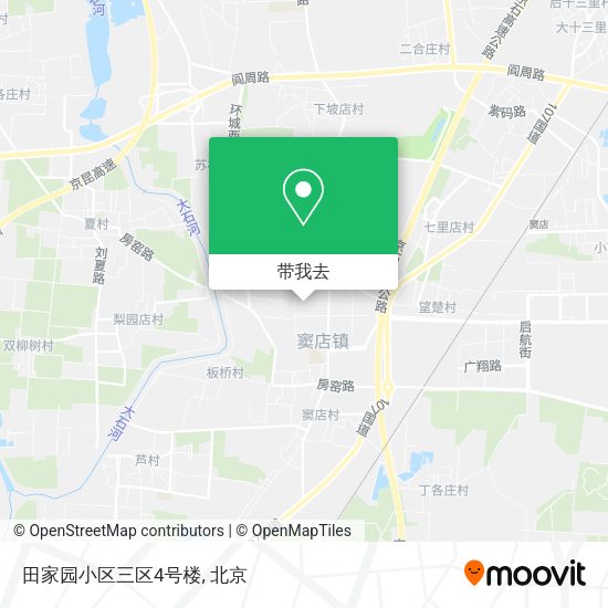 田家园小区三区4号楼地图