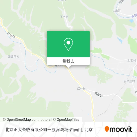 北京正大畜牧有限公司一渡河鸡场-西南门地图