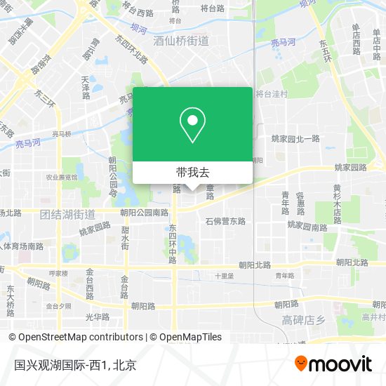 国兴观湖国际-西1地图