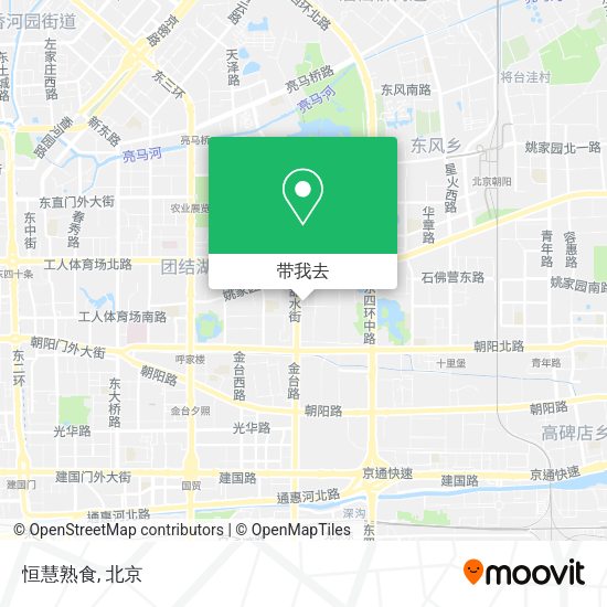 恒慧熟食地图
