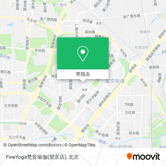 FineYoga梵音瑜伽(望京店)地图