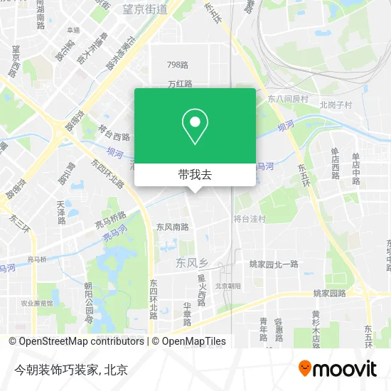 今朝装饰巧装家地图