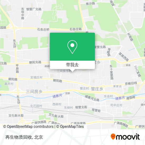 再生物质回收地图