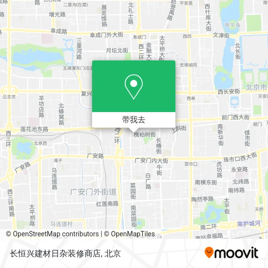 长恒兴建材日杂装修商店地图