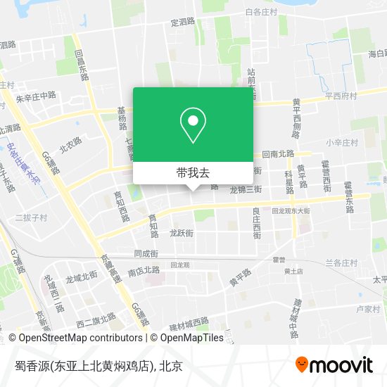 蜀香源(东亚上北黄焖鸡店)地图
