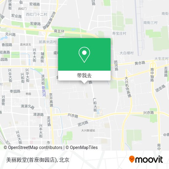 美丽殿堂(首座御园店)地图