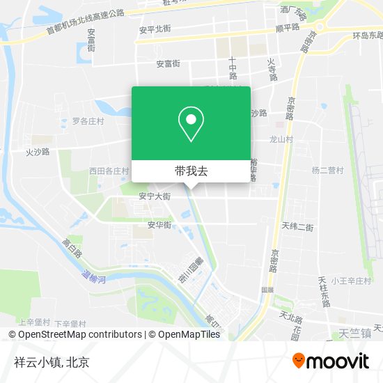 祥云小镇地图