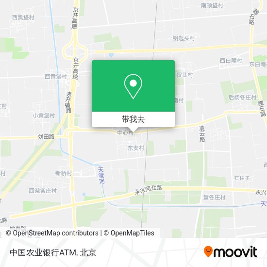 中国农业银行ATM地图