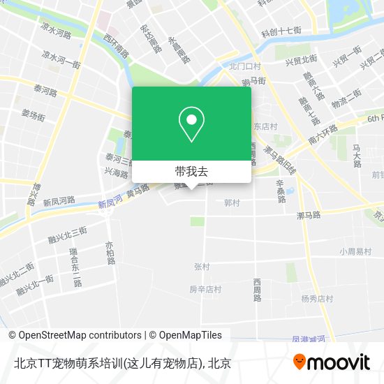 北京TT宠物萌系培训(这儿有宠物店)地图