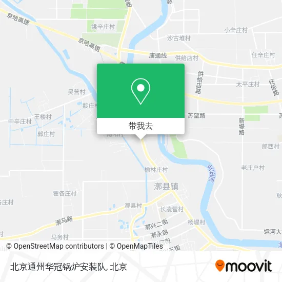 北京通州华冠锅炉安装队地图