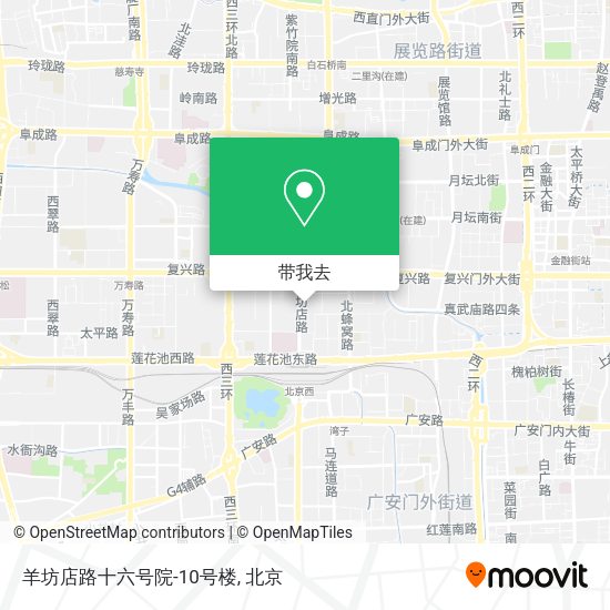 羊坊店路十六号院-10号楼地图