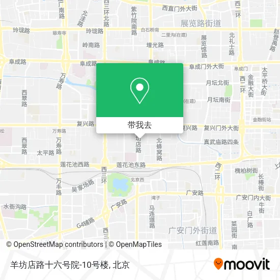 羊坊店路十六号院-10号楼地图
