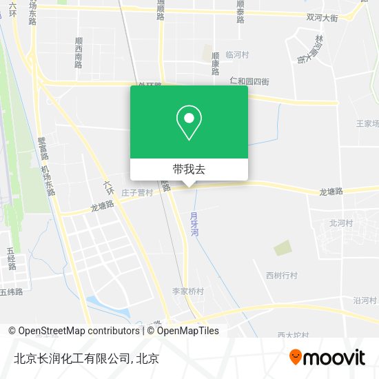 北京长润化工有限公司地图