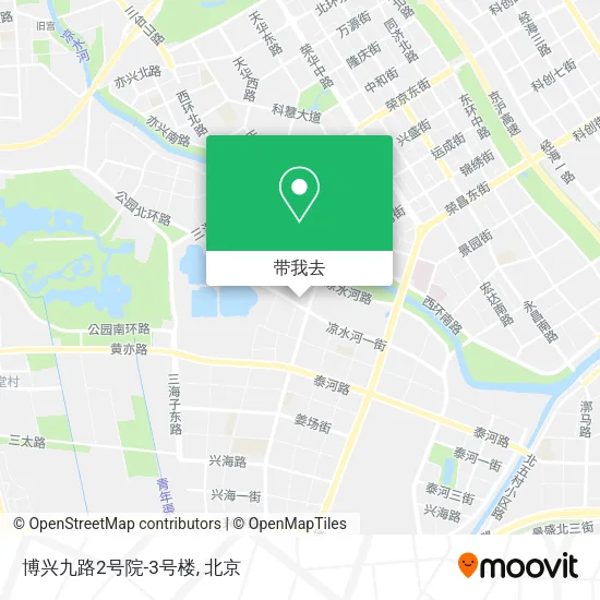 博兴九路2号院-3号楼地图