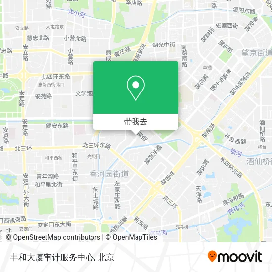 丰和大厦审计服务中心地图