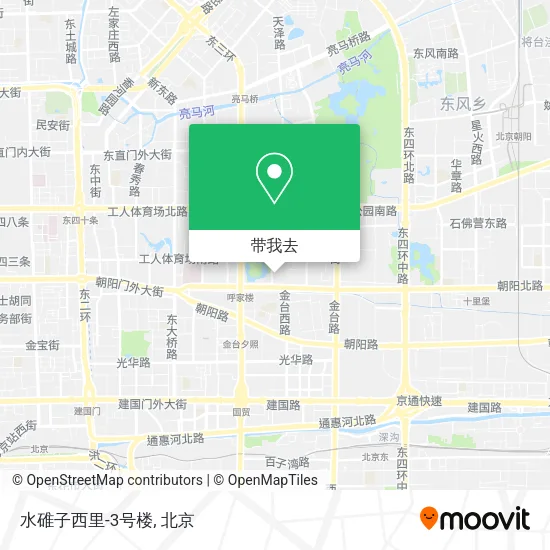 水碓子西里-3号楼地图
