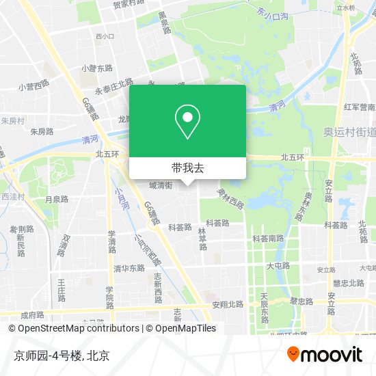 京师园-4号楼地图