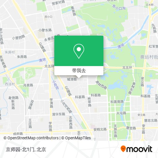 京师园-北1门地图