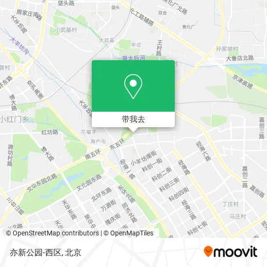 亦新公园-西区地图