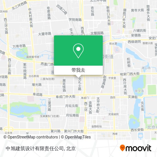 中旭建筑设计有限责任公司地图