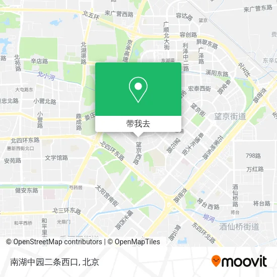 南湖中园二条西口地图