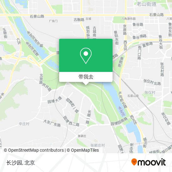 长沙园地图