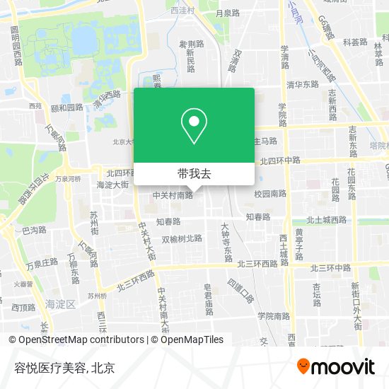 容悦医疗美容地图