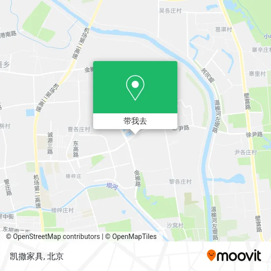 凯撒家具地图
