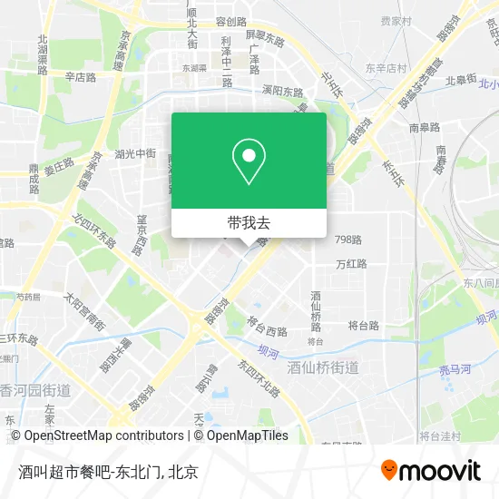 酒叫超市餐吧-东北门地图