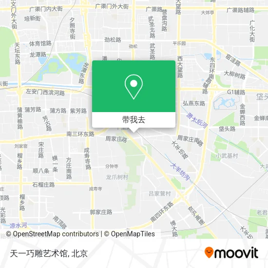 天一巧雕艺术馆地图
