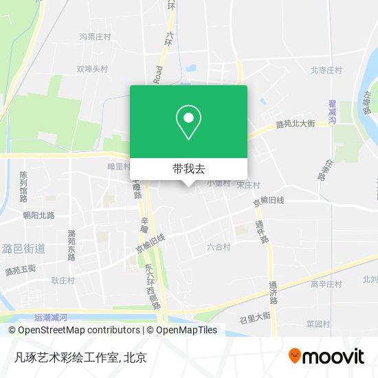 凡琢艺术彩绘工作室地图