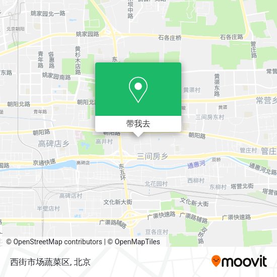 西街市场蔬菜区地图