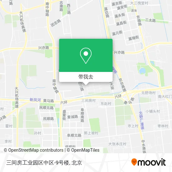 三间房工业园区中区-9号楼地图