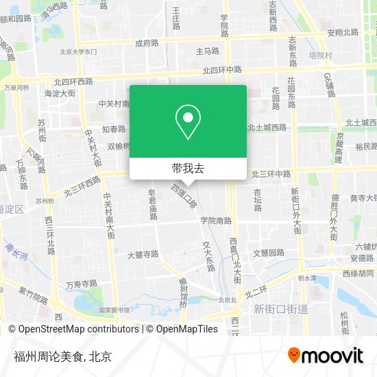 福州周论美食地图