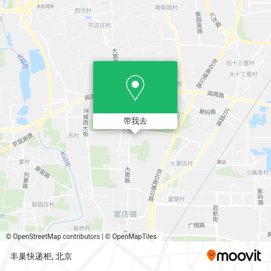 丰巢快递柜地图
