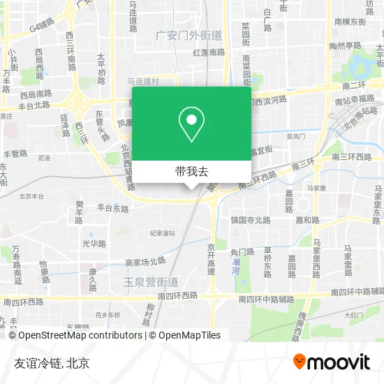 友谊冷链地图