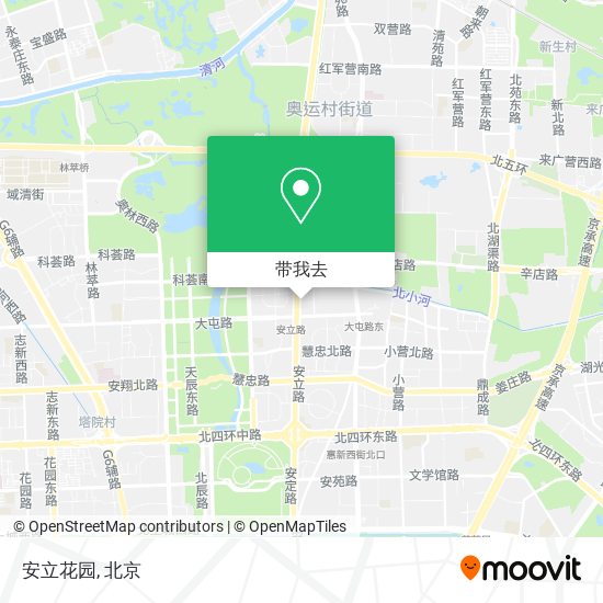 安立花园地图
