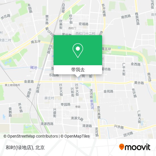和时(绿地店)地图