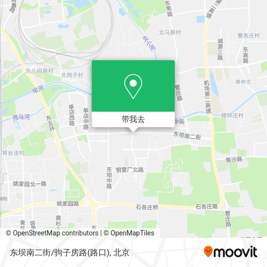 东坝南二街/驹子房路(路口)地图