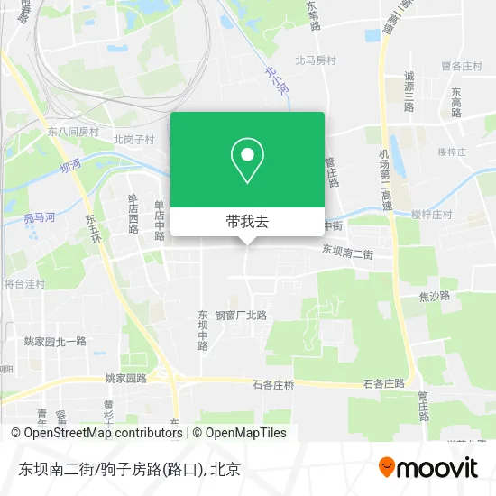东坝南二街/驹子房路(路口)地图