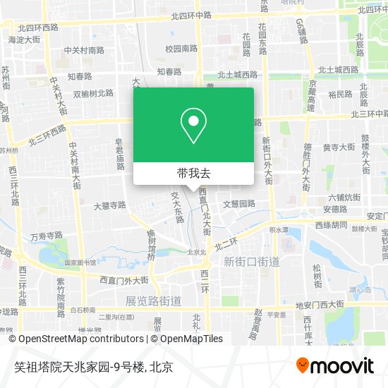 笑祖塔院天兆家园-9号楼地图