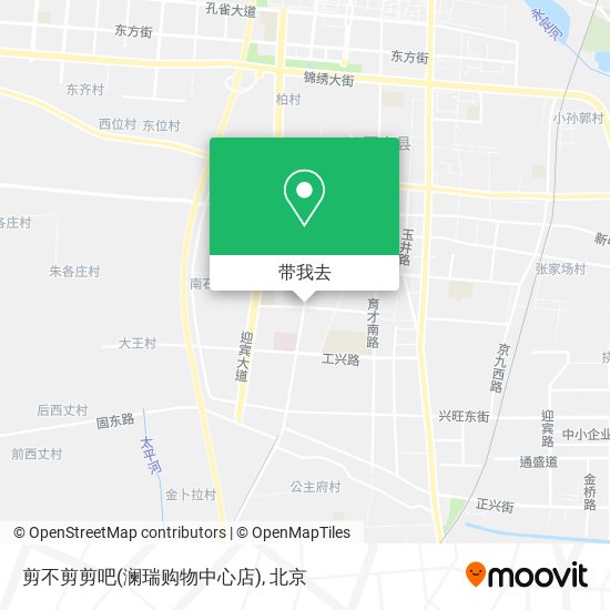 剪不剪剪吧(澜瑞购物中心店)地图
