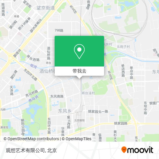 观想艺术有限公司地图