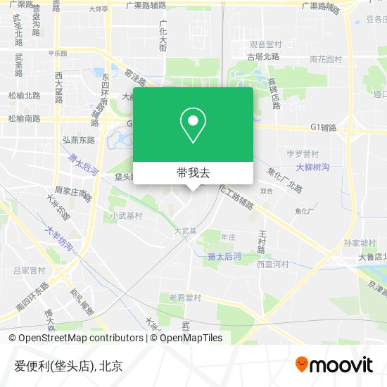 爱便利(垡头店)地图