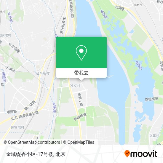 金域缇香小区-17号楼地图