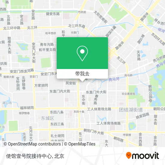 使馆壹号院接待中心地图