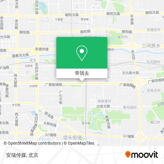 安瑞传媒地图