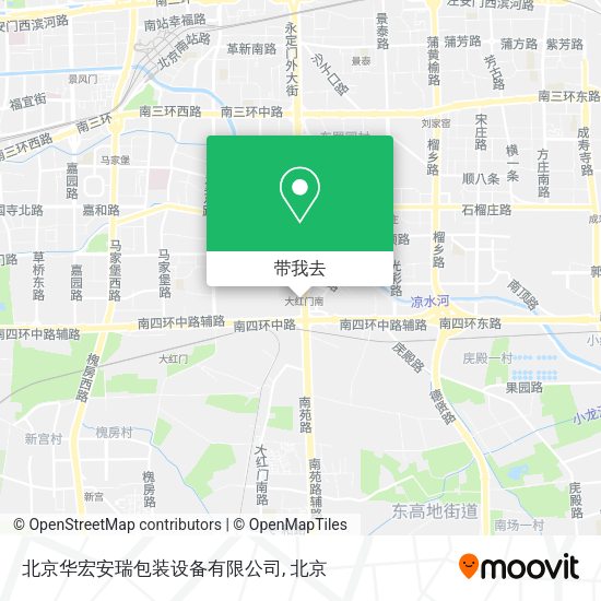 北京华宏安瑞包装设备有限公司地图